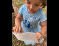 Kid given $100 throws is away