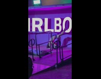 Girl headstand leg split girl boss trailer