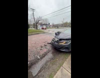 Mans truck hit the second time parking same spot