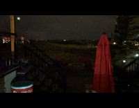 Time Lapse video of lighting strikes flicker on the sky