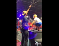 Collab BitchMP - Guy helps little boy get onto zipline 