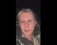 Girl has entire Starbucks bag of cigarette butts