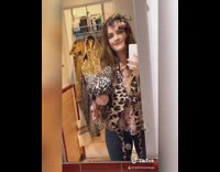 Pt. 2 Girl transforms Carole Baskin Tiger King