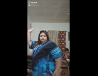 Girl does savage dance blue dashiki shirt