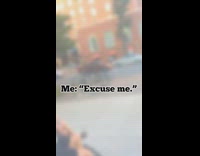 Guy sketches draws older couple striped dress 