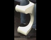 If you know, you know woman has squatti potti on subway