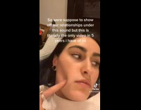 Girl only has one video with boyfriend