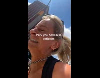 Collab Clips MPUGC - Homeless person almost punches woman