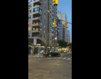 Guy Pushes Broken Down Car to Parking Space 