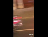 Collab BitchIG2 - Lamborghini aventador drives down street and guys scream excited 