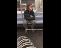 Apparently He Saved Some For Seconds Guy Picks Nose