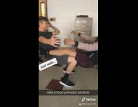 Collab BitchMP - Two guys balance legs teacher comments