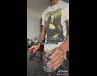 Guy laughs and spins 