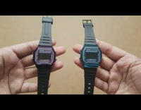 Two Casio watch A168WA limited edition hand