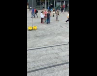 Collab IITW - Man and woman take turn to dance Part 2