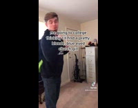 Collab BitchIG2 - Girl on guys back as backpack 