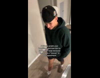 Woman pranks boyfriend with mouse on April fools