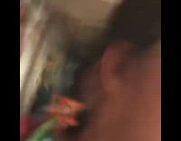 Guy gets cheered on then flips over table with beer bottles in garage