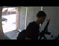 Collab BitchMP - Ring camera guy points fake gun at it scares woman