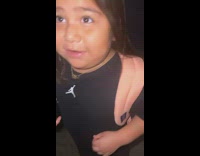 Lady Checks on Kid Hows His New Look