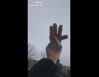 Collab BitchMP - Girl taped hotdog sausage finger nails