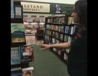 Girl thinks book was written by Dr. Martin Luther King Jr., friend stares at camera
