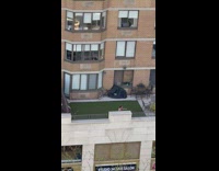 Woman doing a dance while resting during workout