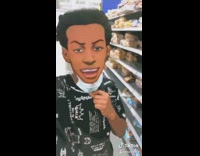 Collab BitchIG2 - Guy removes mask anime filter 