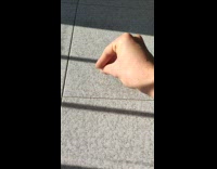 Honk sound when hand opens sunlight sensor