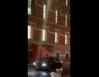 Collab winy - Man move large plant pot using cart