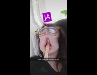 Girl asks mom if she is pregnant 