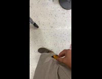 Pulling out chicken nugget for baby pocket 