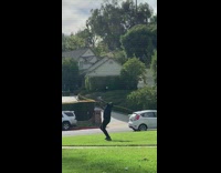 Man face mask selfie video sway tiktok