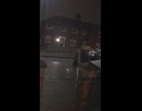 New year firework fail 