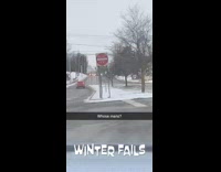 Car drives on wrong lane