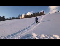 Collab VIBES - Guy attempts backflip lands on head snow