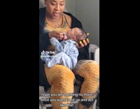Collab ClipsIG - Grandmother thought baby was choking 