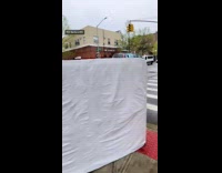 Collab Subway Creatures - Large bed mattress left on the street