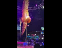 Strip club t-rex costume part 2