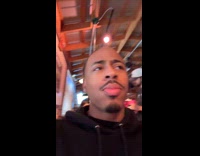 Man eating a lot at Texas Roadhouse