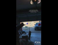 Brother accidentally crashes new car into house aftermath