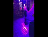 Ice sculpture angel wings