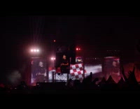 Drone light show at largest ticketed concert