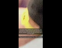 Guy falls asleep counting money