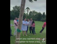 Mom wanted daughter to have a boy 