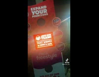 Girl asks wendys worker why there is dress on box