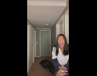 Collab BitchIG2 - Girl jumps hits sister with butt falls