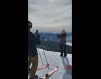 TikTok dance mountain top 