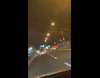 Collab BitchMP - Two cars drag race hit pot hole 