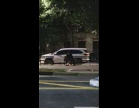 Guy on the bench plays with fire 